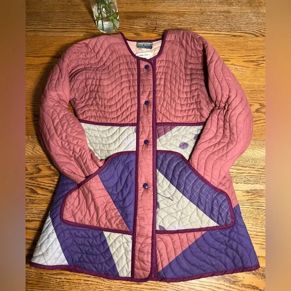 Rare! Vintage late 70’s Jeanne Marc quilted jacket for Saks - Picture 4 of 7